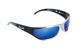 Silver Fade / Blue Mirror / Small